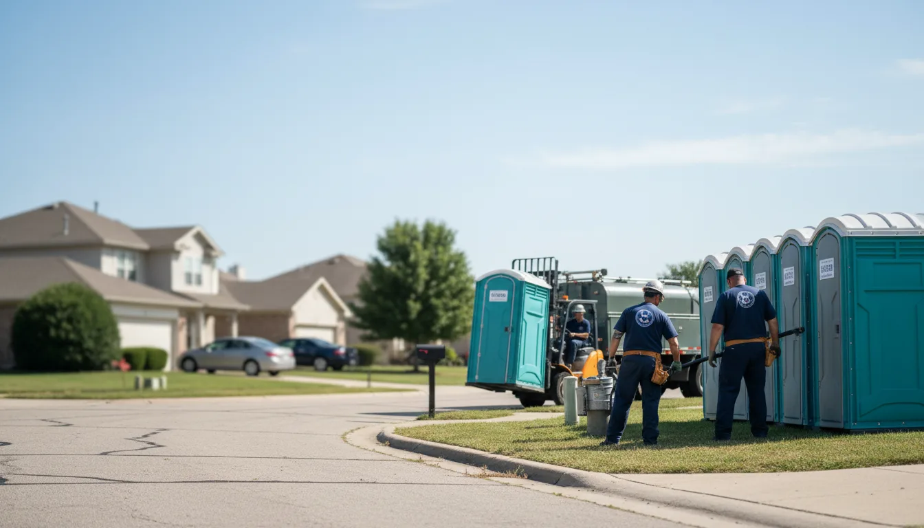 Porta Potty Rental in Burlingame, KS near me